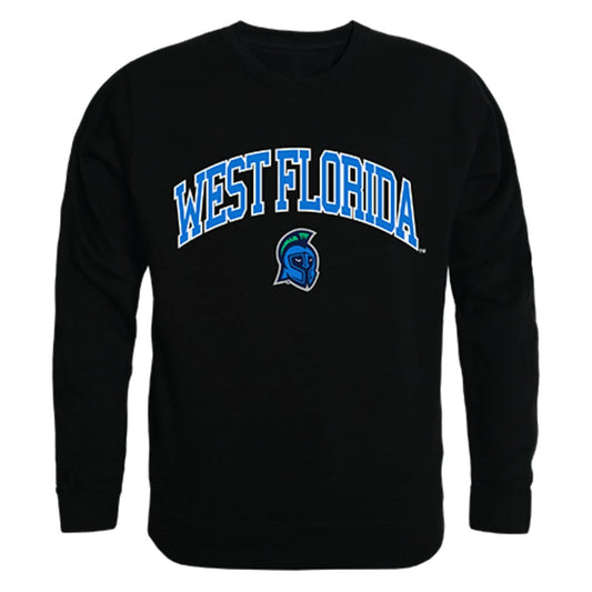 UWF University of West Florida Campus Crewneck Pullover Sweatshirt Sweater Black-Campus-Wardrobe