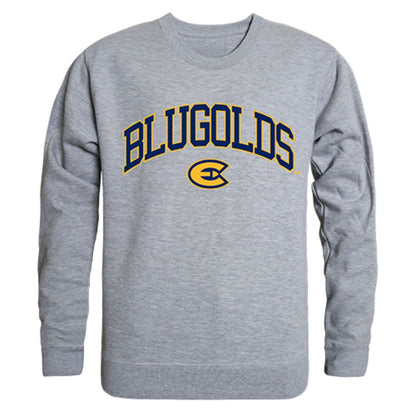 UWEC University of Wisconsin-Eau Claire Campus Crewneck Pullover Sweatshirt Sweater Heather Grey-Campus-Wardrobe