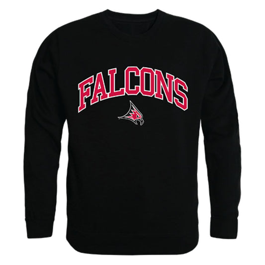 UWRF University of Wisconsin River Falls Campus Crewneck Pullover Sweatshirt Sweater Black-Campus-Wardrobe