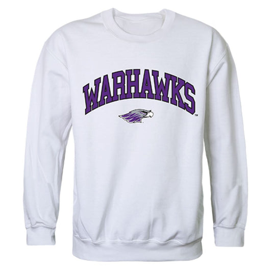 UWW University of Wisconsin Whitewater Campus Crewneck Pullover Sweatshirt Sweater White-Campus-Wardrobe