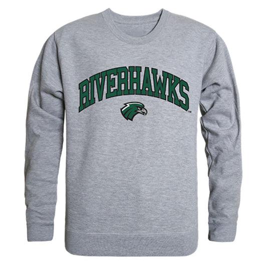 NSU Northeastern State University Campus Crewneck Pullover Sweatshirt Sweater Heather Grey-Campus-Wardrobe