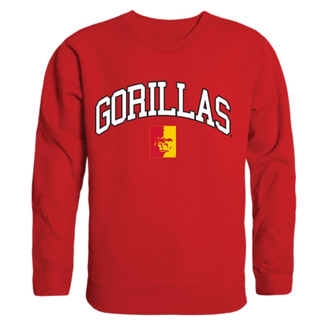 Pittsburg State University Campus Crewneck Pullover Sweatshirt Sweater Red-Campus-Wardrobe