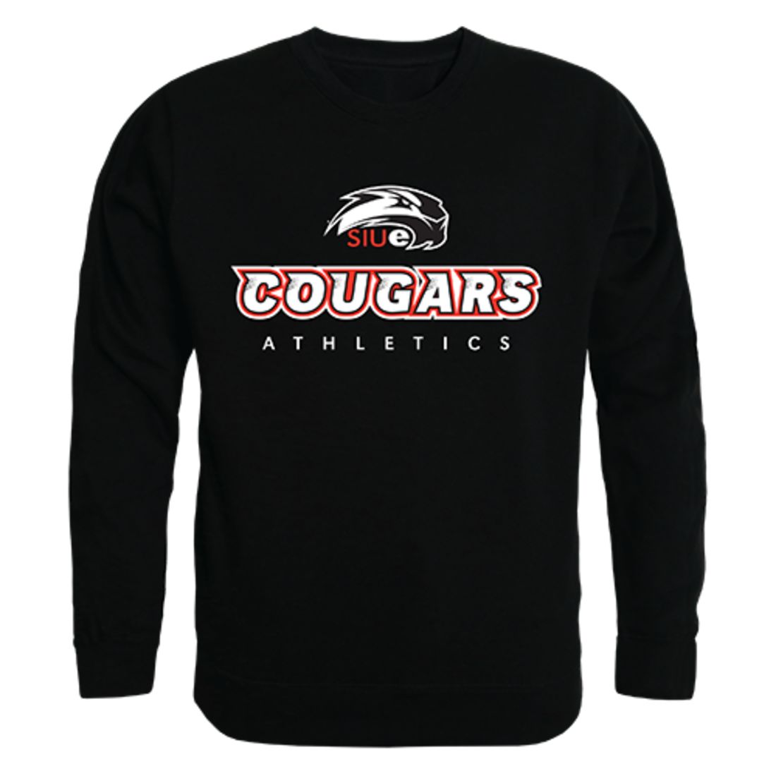 SIUE Southern Illinois University Edwardsville Campus Crewneck Pullover Sweatshirt Sweater Black-Campus-Wardrobe