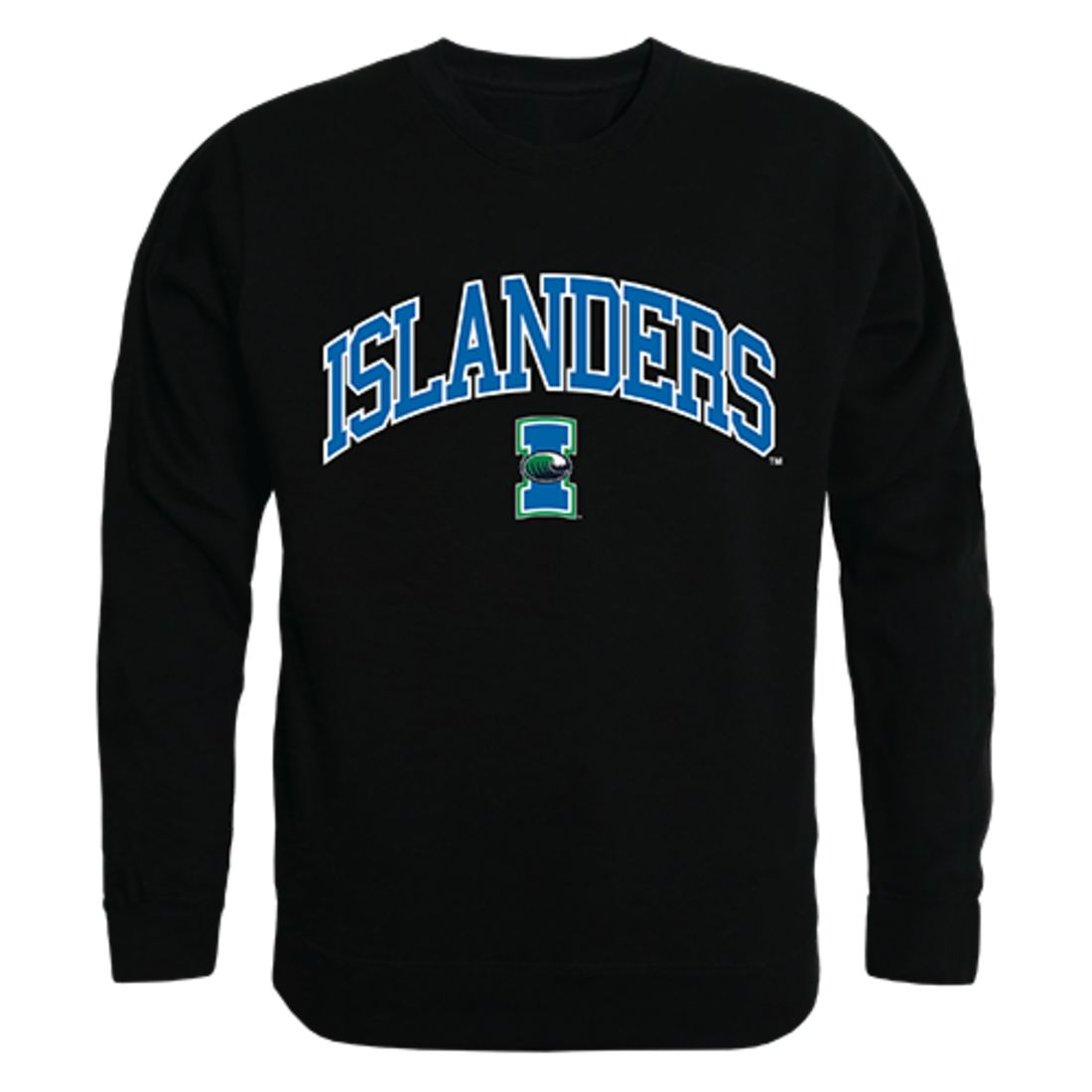 TAMUCC Texas A&M University Corpus Christi Campus Crewneck Pullover Sweatshirt Sweater Black-Campus-Wardrobe