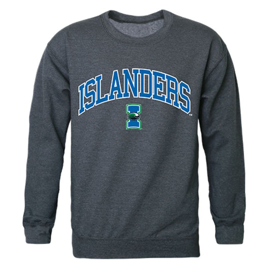 TAMUCC Texas A&M University Corpus Christi Campus Crewneck Pullover Sweatshirt Sweater Heather Charcoal-Campus-Wardrobe