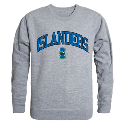 TAMUCC Texas A&M University Corpus Christi Campus Crewneck Pullover Sweatshirt Sweater Heather Grey-Campus-Wardrobe