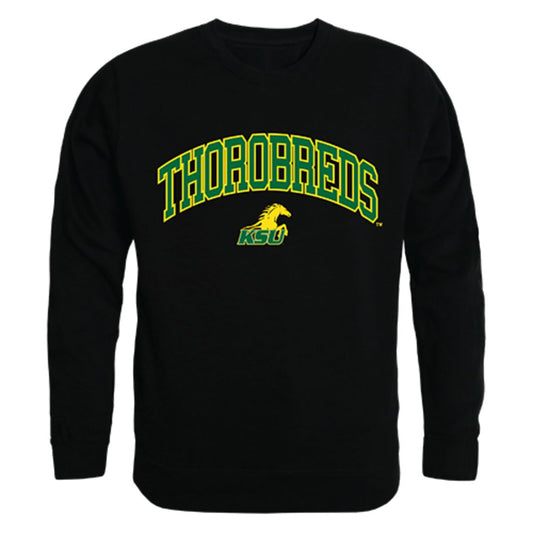 KYSU Kentucky State University Campus Crewneck Pullover Sweatshirt Sweater Black-Campus-Wardrobe