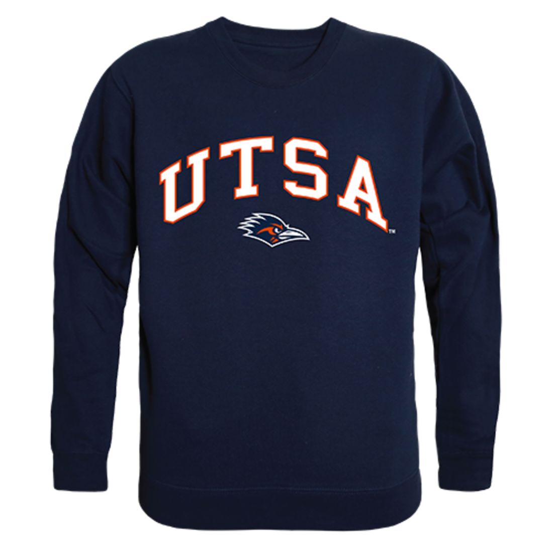 UTSA University of Texas at San Antonio Campus Crewneck Pullover Sweatshirt Sweater Navy-Campus-Wardrobe