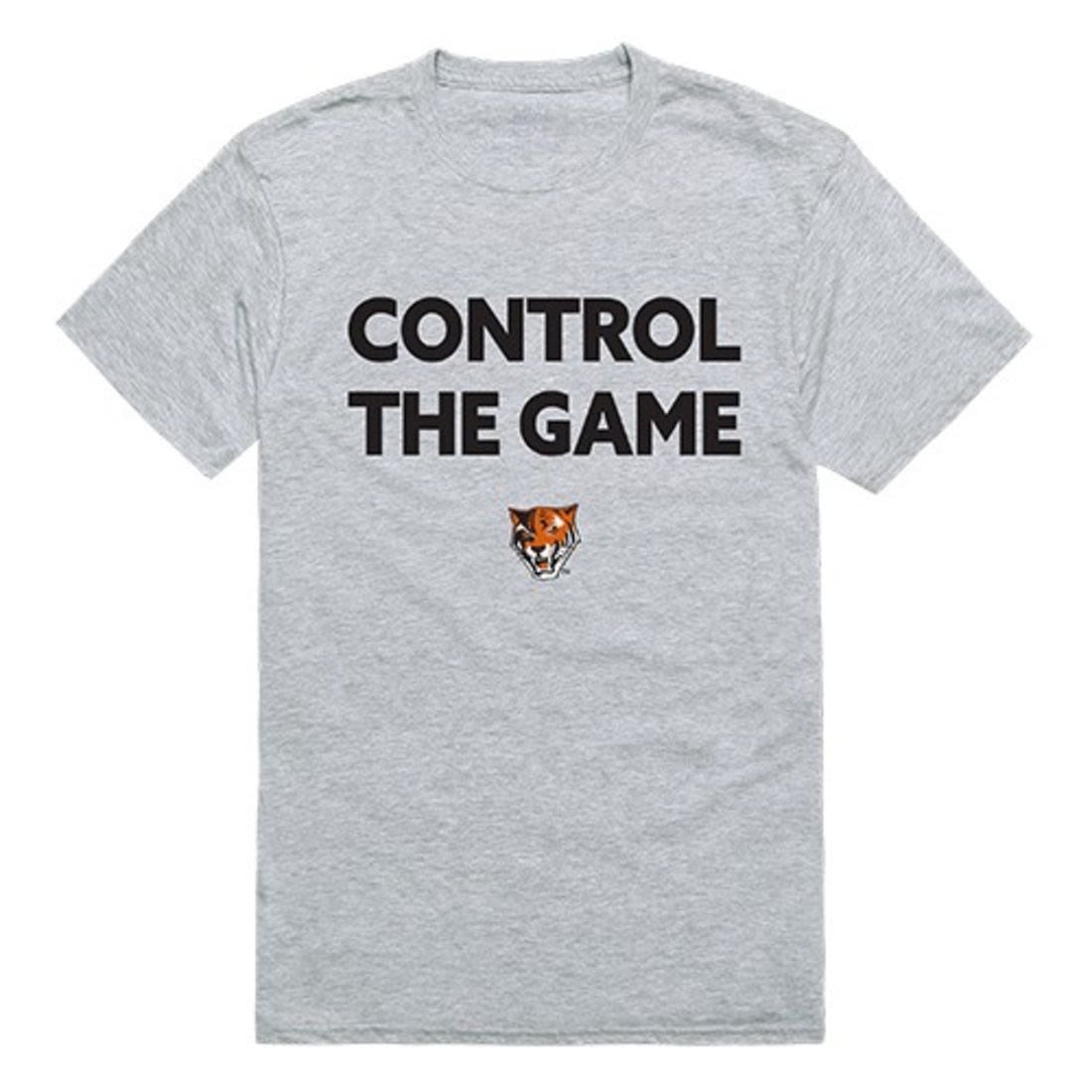 SUNY Buffalo State College Bengals Control the Game T-Shirt Heather Grey-Campus-Wardrobe