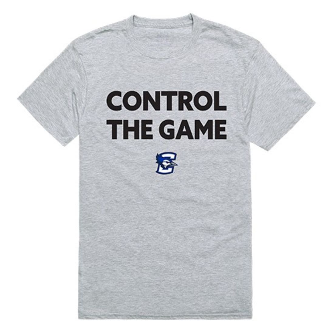 Creighton University Bluejays Control the Game T-Shirt Heather Grey-Campus-Wardrobe