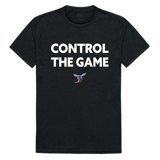 DSU Delaware State University Hornet Control the Game T-Shirt Black-Campus-Wardrobe