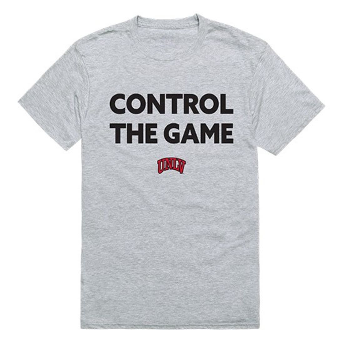 UNLV University of Nevada Las Vegas Rebels Control the Game T-Shirt Heather Grey-Campus-Wardrobe