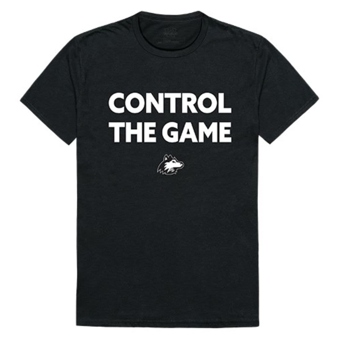 NIU Northern Illinois University Huskies Control the Game T-Shirt Black-Campus-Wardrobe
