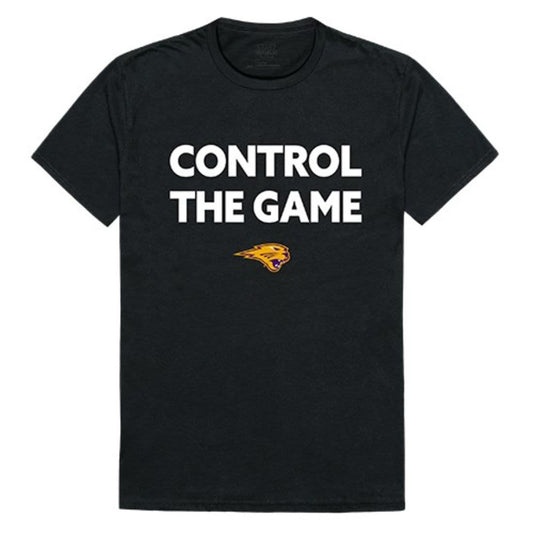 UNI University of Northen Iowa Panthers Control the Game T-Shirt Black-Campus-Wardrobe