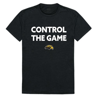 USM University of Southern Mississippi Golden Eagles Control the Game T-Shirt Black-Campus-Wardrobe