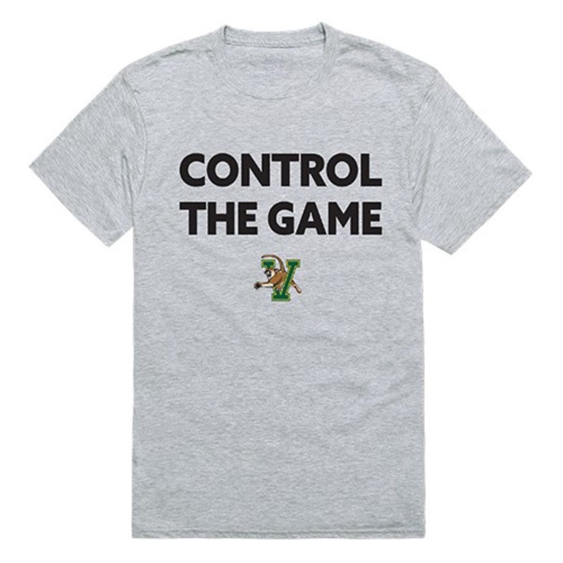 UVM University of Vermont Catamounts Control the Game T-Shirt Heather Grey-Campus-Wardrobe