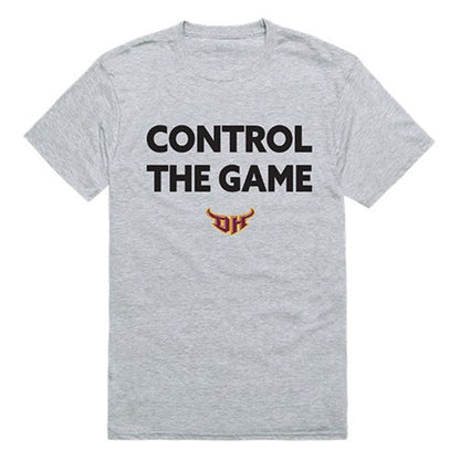 CSUDH California State University Dominguez Hills Toros Control the Game T-Shirt Heather Grey-Campus-Wardrobe