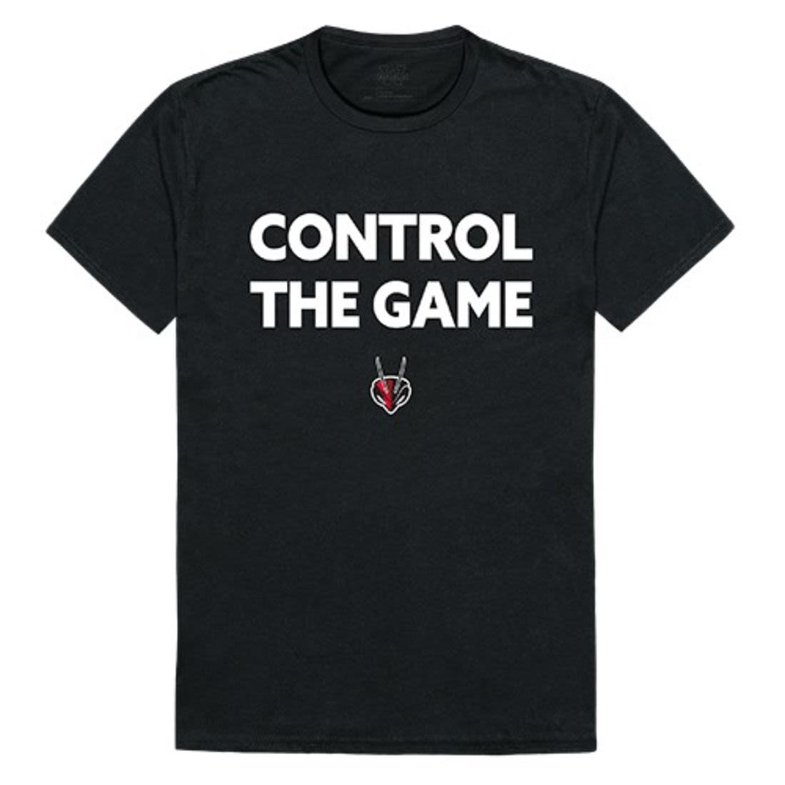 Lynchburg College Hornets Control the Game T-Shirt Black-Campus-Wardrobe