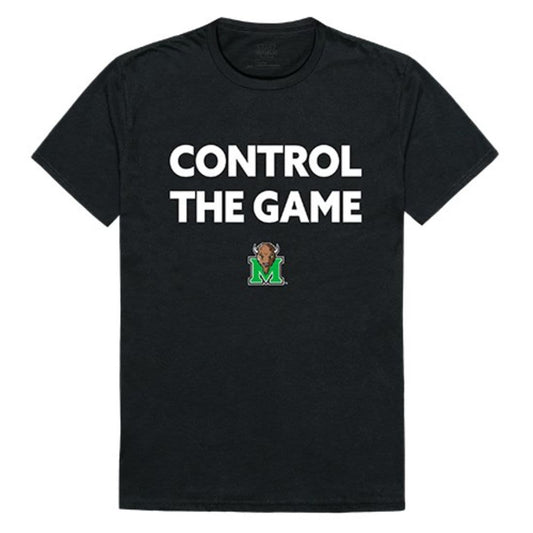 Marshall University Thundering Herd Control the Game T-Shirt Black-Campus-Wardrobe