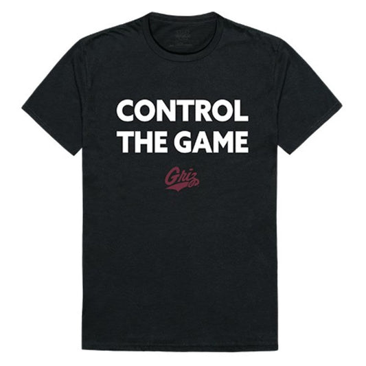 UM University of Montana Grizzlies Control the Game T-Shirt Black-Campus-Wardrobe