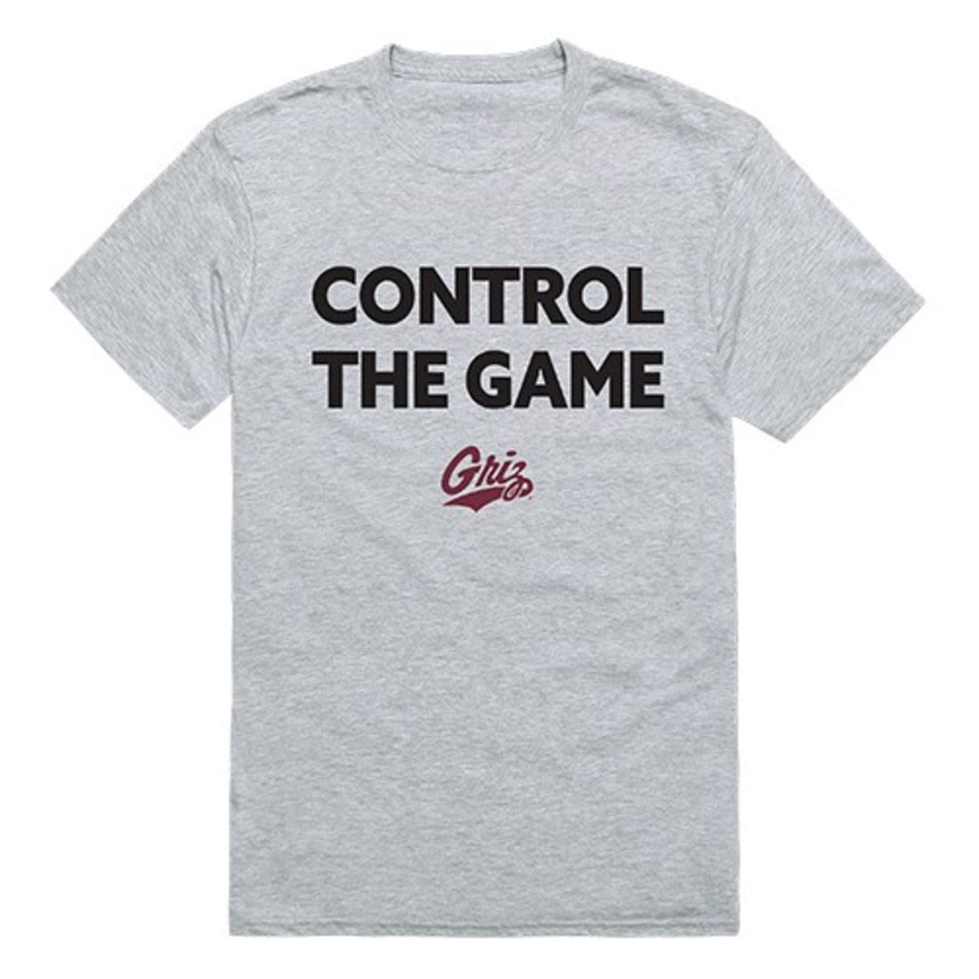 UM University of Montana Grizzlies Control the Game T-Shirt Heather Grey-Campus-Wardrobe