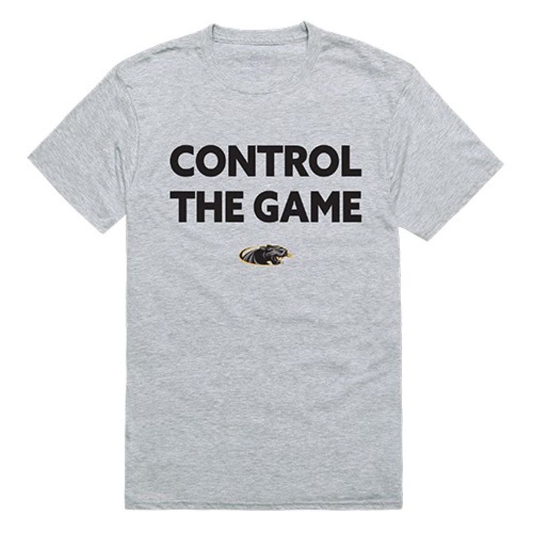 UW University of Wisconsin Milwaukee Panthers Control the Game T-Shirt Heather Grey-Campus-Wardrobe
