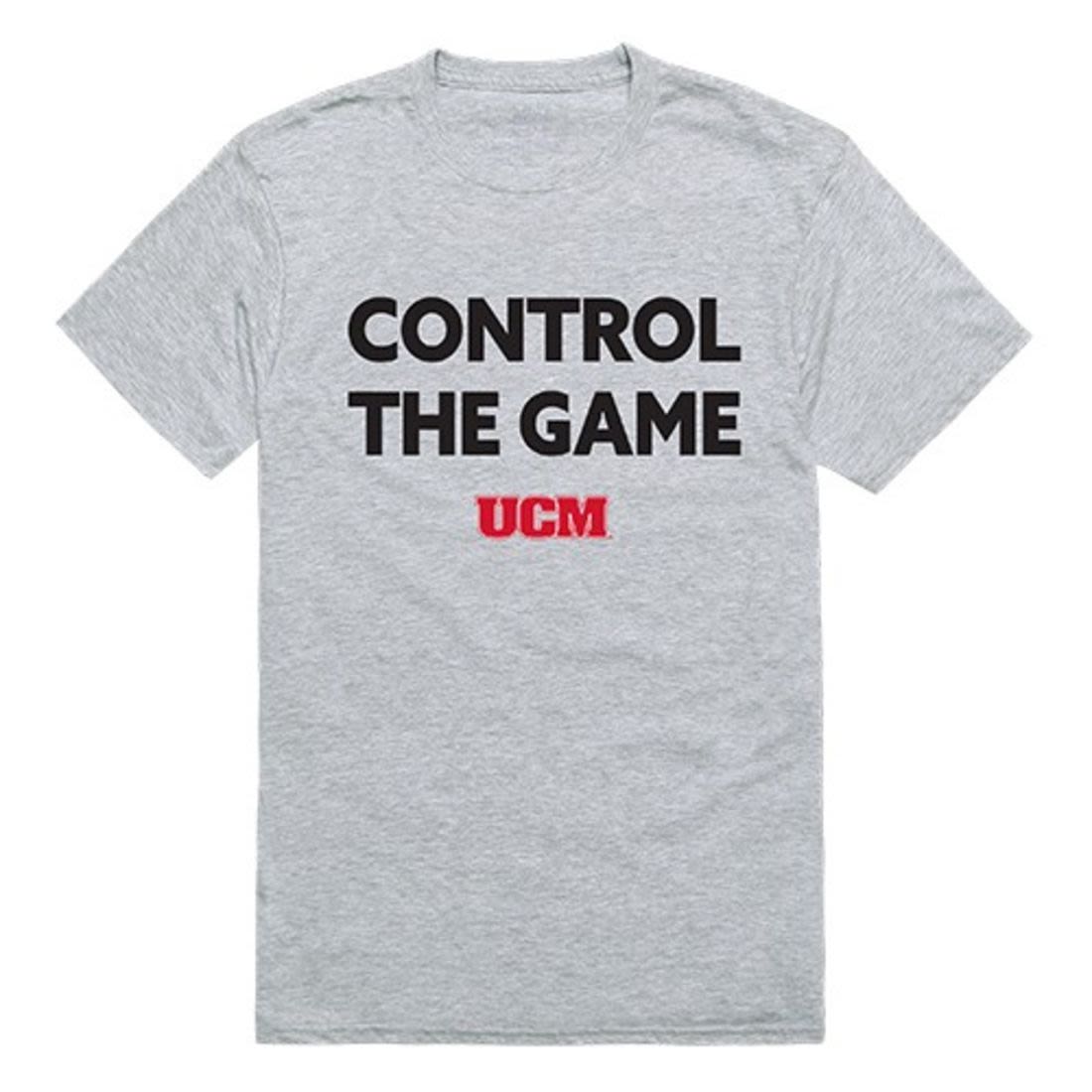 UCM University of Central Missouri Mules Control the Game T-Shirt Heather Grey-Campus-Wardrobe