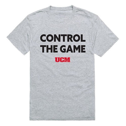 UCM University of Central Missouri Mules Control the Game T-Shirt Heather Grey-Campus-Wardrobe