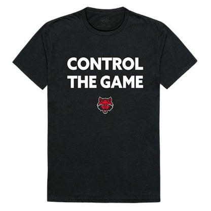 Arkansas State University A-State Red Wolves Control the Game T-Shirt Black-Campus-Wardrobe