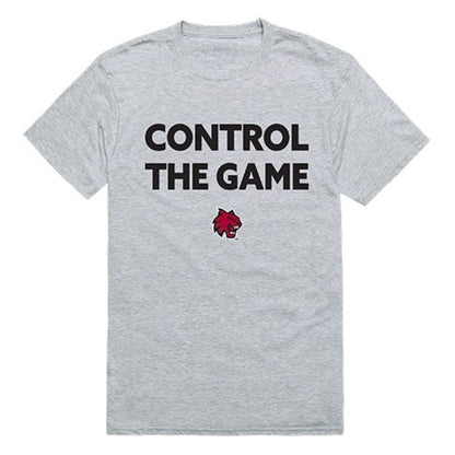 CWU Central Washington University Wildcats Control the Game T-Shirt Heather Grey-Campus-Wardrobe