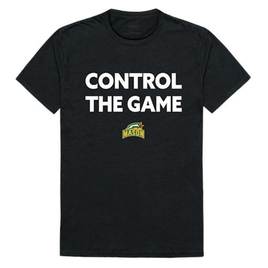 GMU George Mason University Patriots Control the Game T-Shirt Black-Campus-Wardrobe