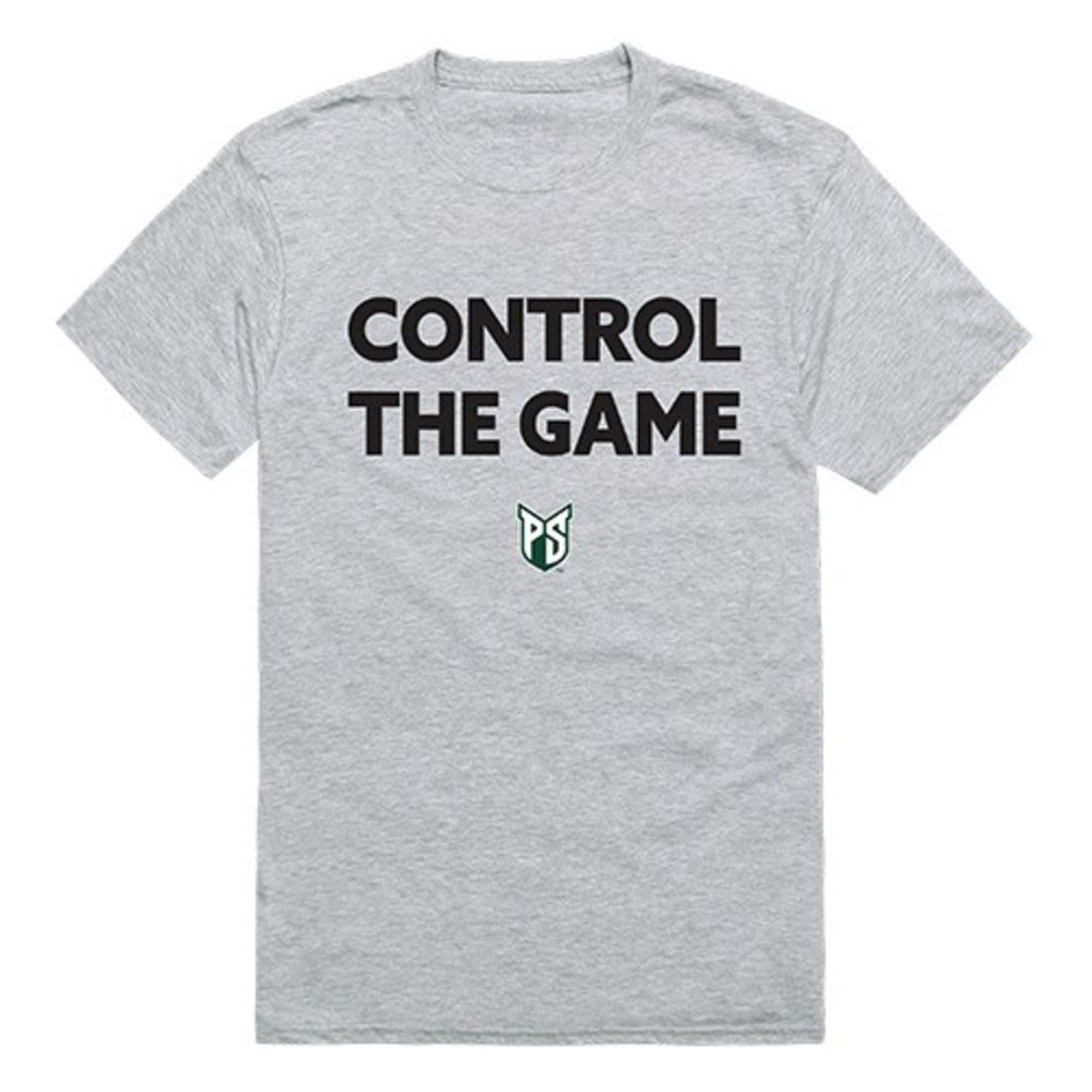PSU Portland State University Vikings Control the Game T-Shirt Heather Grey-Campus-Wardrobe