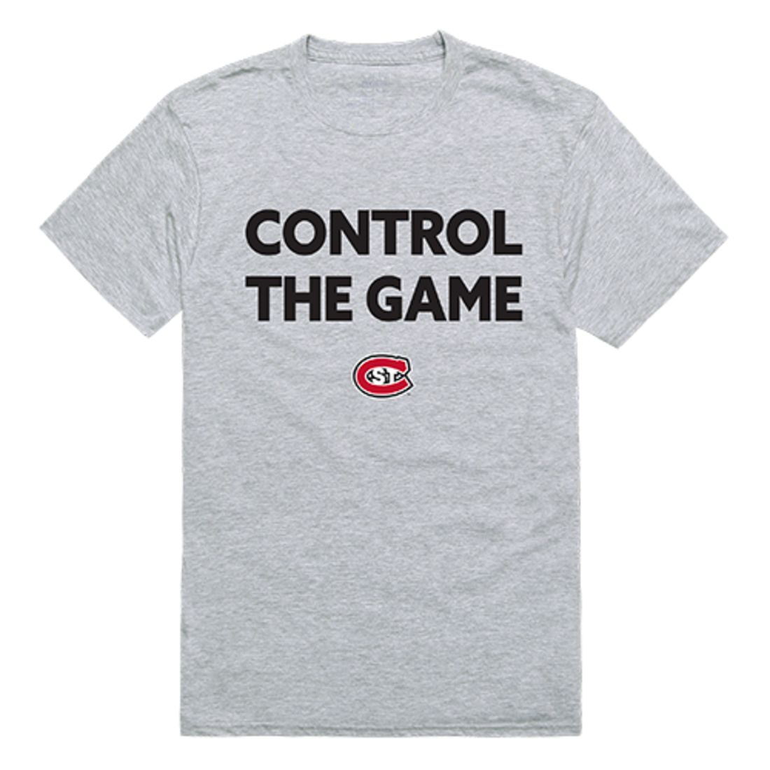 St. Cloud State University Huskies Control the Game T-Shirt Heather Grey-Campus-Wardrobe