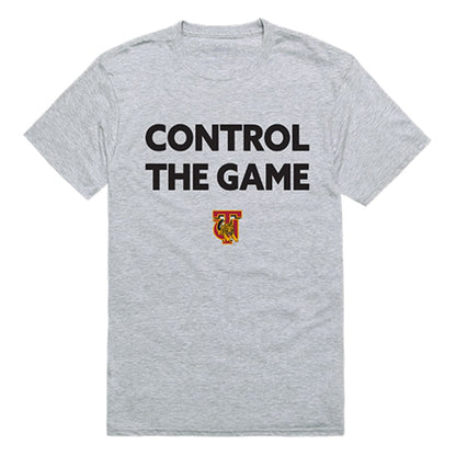 Tuskegee University Golden Tigers Control the Game T-Shirt Heather Grey-Campus-Wardrobe