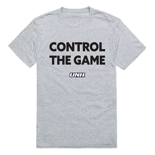 UNH University of New Hampshire Wildcats Control the Game T-Shirt Heather Grey-Campus-Wardrobe
