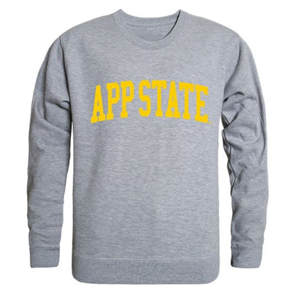 Appalachian App State University Game Day Crewneck Pullover Sweatshirt Sweater Heather Grey-Campus-Wardrobe