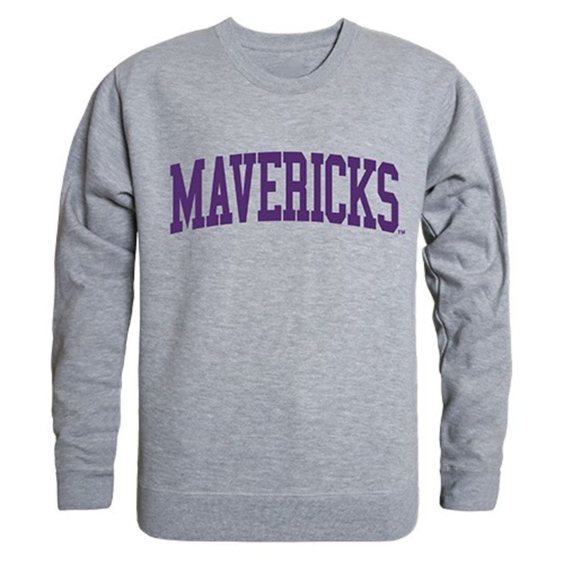 MNSU Minnesota State University Mankato Game Day Crewneck Pullover Sweatshirt Sweater Heather Grey-Campus-Wardrobe