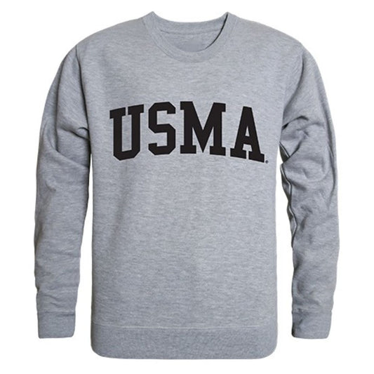 USMA United States Military Academy West Point Army Game Day Crewneck Pullover Sweatshirt Sweater Heather Grey-Campus-Wardrobe