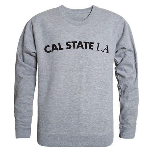 California State University Los Angeles Game Day Crewneck Pullover Sweatshirt Sweater Heather Grey-Campus-Wardrobe