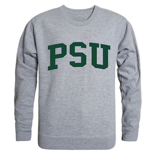 PSU Portland State University Game Day Crewneck Pullover Sweatshirt Sweater Heather Grey-Campus-Wardrobe