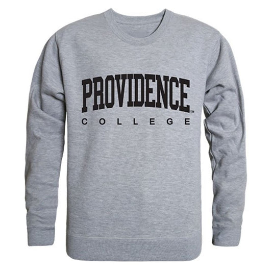 Providence College Game Day Crewneck Pullover Sweatshirt Sweater Heather Grey-Campus-Wardrobe