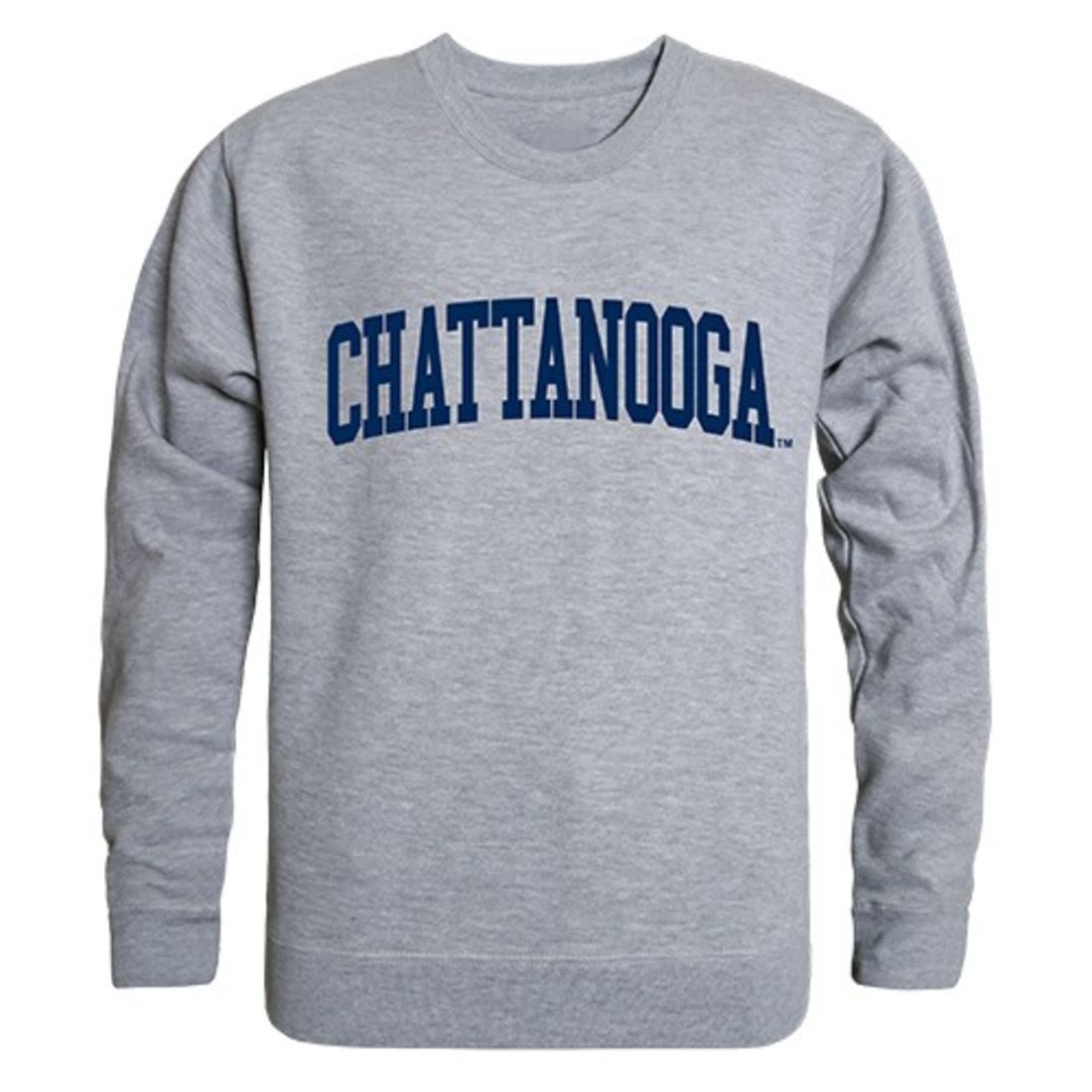UTC University of Tennessee at Chattanooga Game Day Crewneck Pullover Sweatshirt Sweater Heather Grey-Campus-Wardrobe