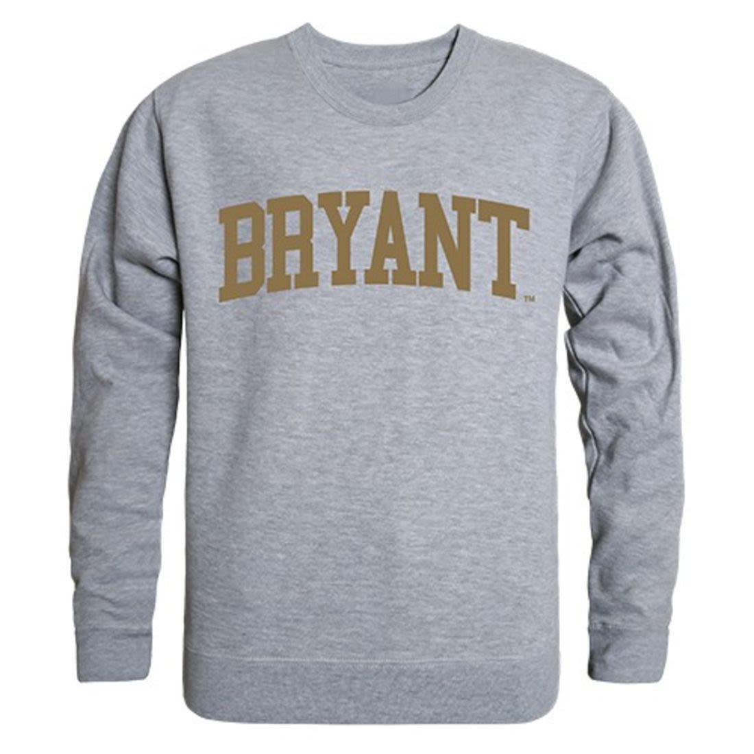 Bryant University Game Day Crewneck Pullover Sweatshirt Sweater Heather Grey-Campus-Wardrobe