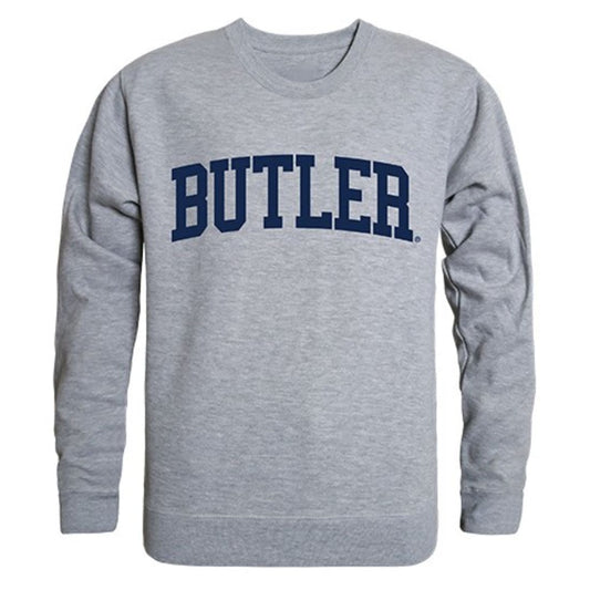 Butler University Game Day Crewneck Pullover Sweatshirt Sweater Heather Grey-Campus-Wardrobe
