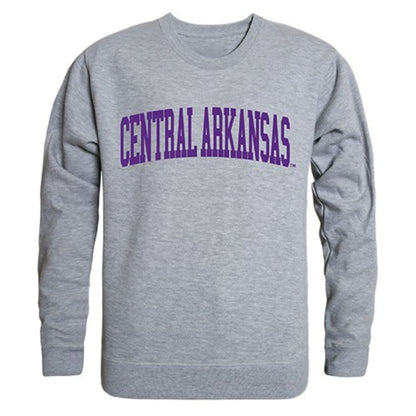 UCA University of Central Arkansas Game Day Crewneck Pullover Sweatshirt Sweater Heather Grey-Campus-Wardrobe