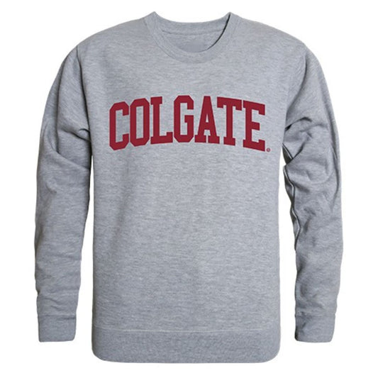 Colgate University Game Day Crewneck Pullover Sweatshirt Sweater Heather Grey-Campus-Wardrobe