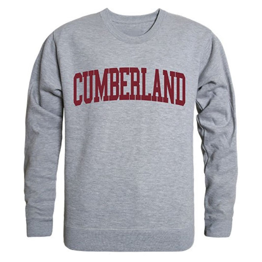 Cumberland University Game Day Crewneck Pullover Sweatshirt Sweater Heather Grey-Campus-Wardrobe