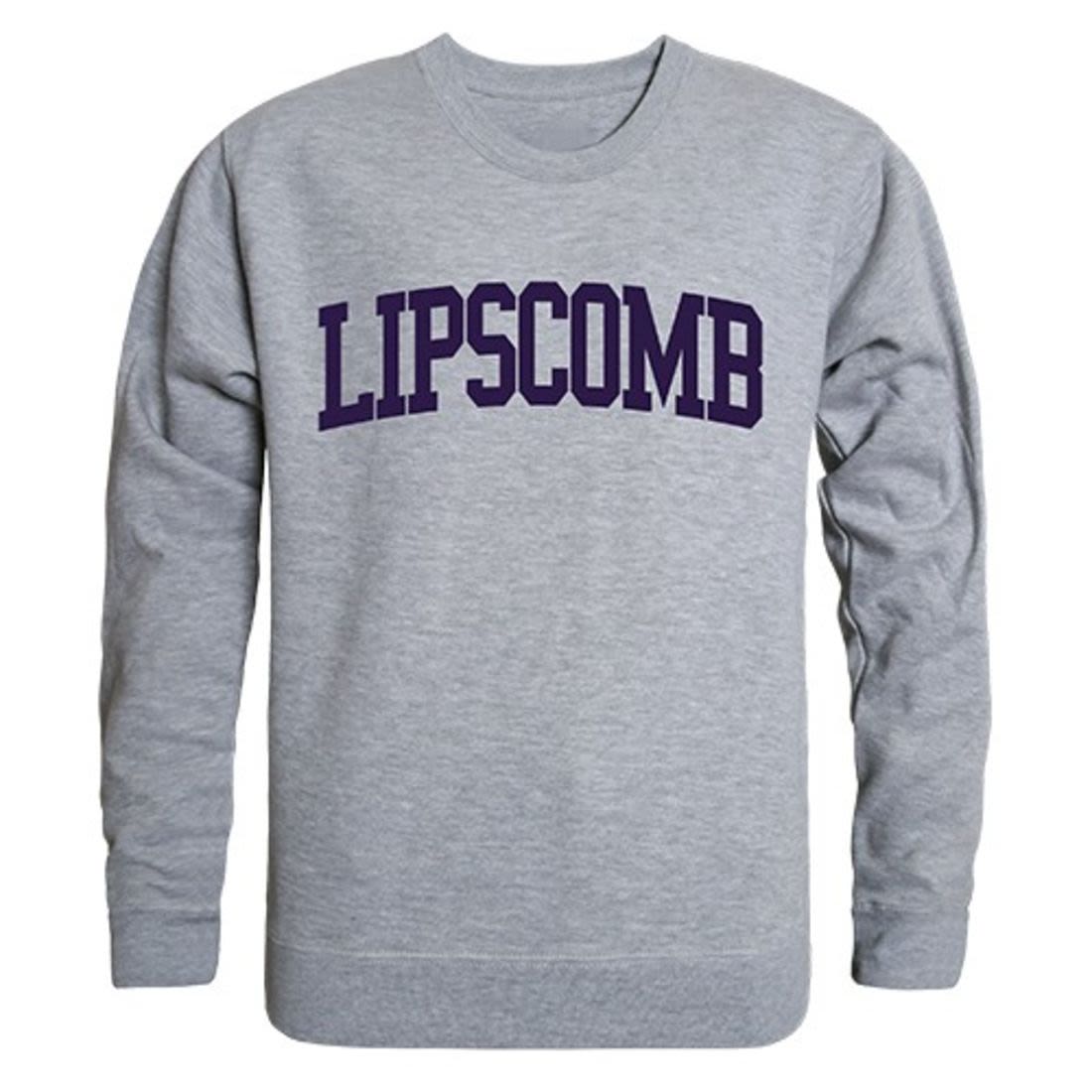 Lipscomb University Game Day Crewneck Pullover Sweatshirt Sweater Heather Grey-Campus-Wardrobe