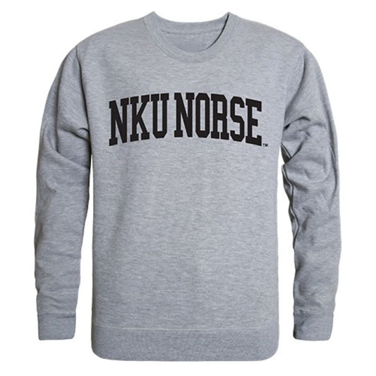 NKU Northern Kentucky University Game Day Crewneck Pullover Sweatshirt Sweater Heather Grey-Campus-Wardrobe