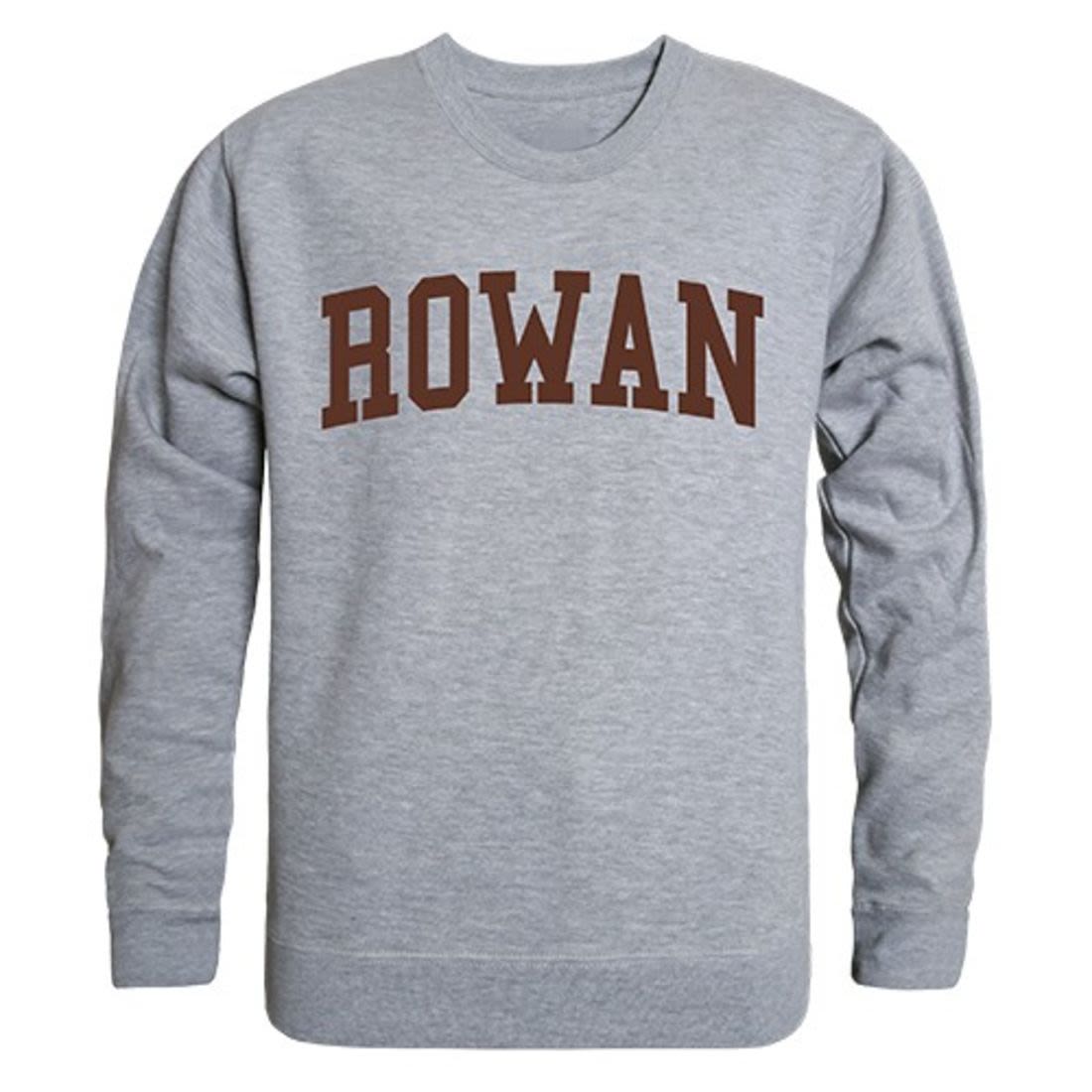 Rowan University Game Day Crewneck Pullover Sweatshirt Sweater Heather Grey-Campus-Wardrobe